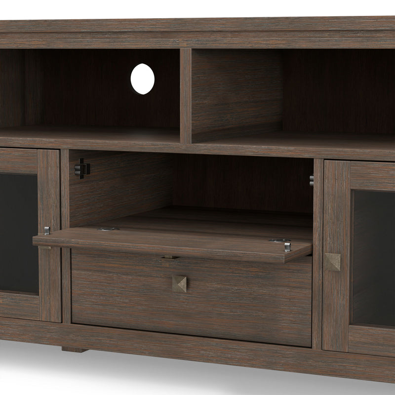 Cosmopolitan - Handcrafted Wide TV Media Stand - R&R Furniture Gallery (Fountain Valley, CA)