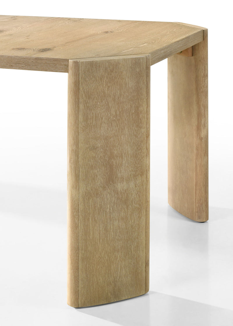 Magnus - Extendable Rectangular Dining Table - Oak Finish - R&R Furniture Gallery (Fountain Valley, CA)