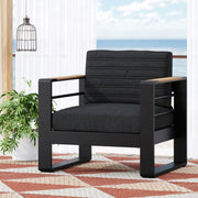 Giovanna - Club Chair Set With Aluminum Frame - R&R Furniture Gallery (Fountain Valley, CA)