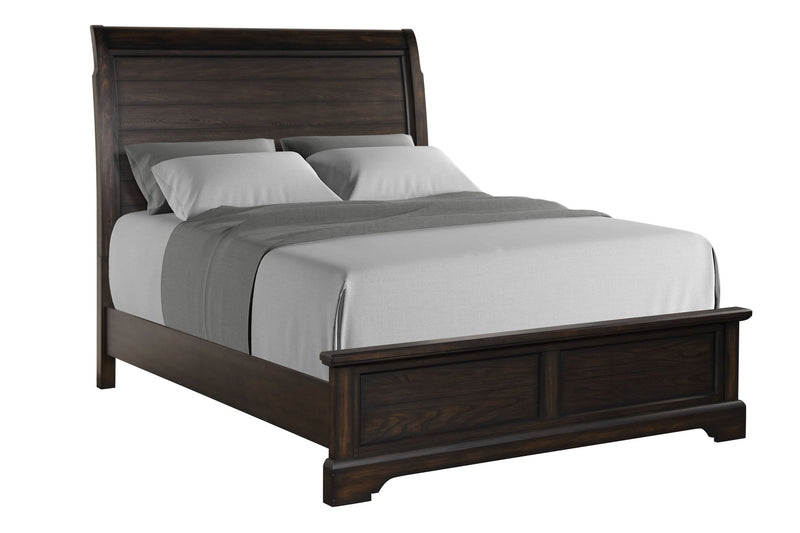 Crafted Sleigh Bed - R&R Furniture Gallery (Fountain Valley, CA)
