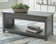 Freedan - Rect Lift Top Cocktail Table - Grayish Brown - R&R Furniture Gallery (Fountain Valley, CA)