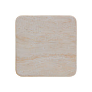 Brut - Concrete Indoor / Outdoor Side Table - Travertine & Breccia - R&R Furniture Gallery (Fountain Valley, CA)
