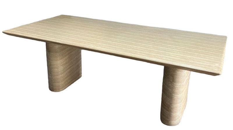 Aiden - Outdoor Dining Table - Beige - R&R Furniture Gallery (Fountain Valley, CA)