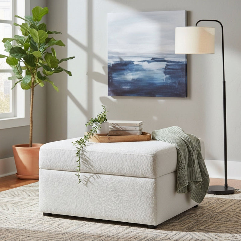 Chauncy - Storage Ottoman - R&R Furniture Gallery (Fountain Valley, CA)