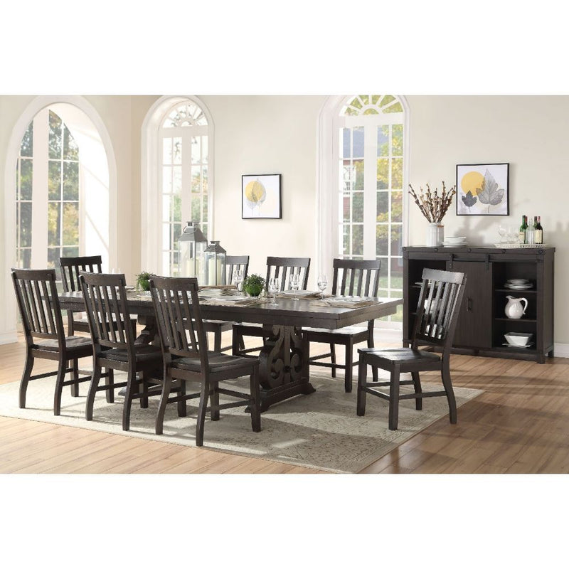 Maisha - Dining Table - Rustic Walnut - R&R Furniture Gallery (Fountain Valley, CA)