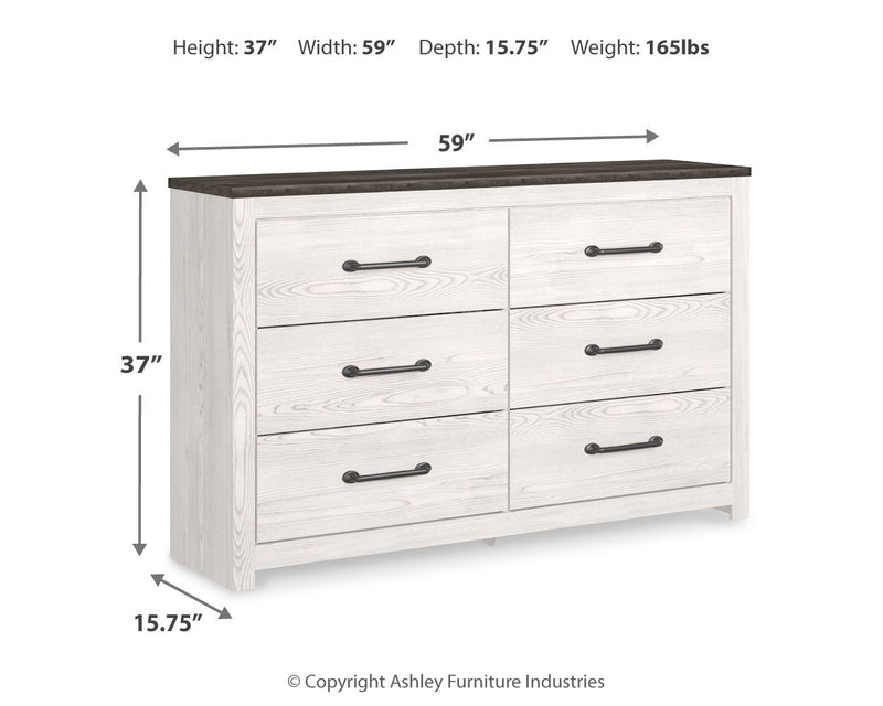 Gerridan - Dresser, Mirror - R&R Furniture Gallery (Fountain Valley, CA)