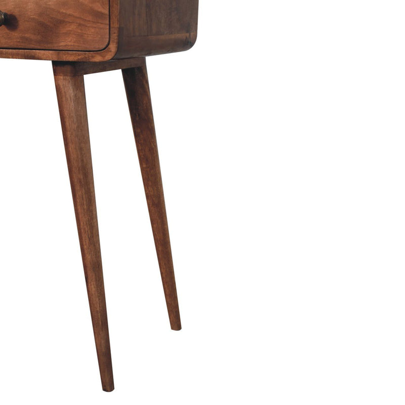 Solid Wood Curved Console Table - R&R Furniture Gallery (Fountain Valley, CA)