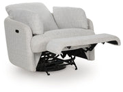Alainmont Next-Gen Nuvella - Swivel Power Recliner - R&R Furniture Gallery (Fountain Valley, CA)