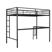 Bunk Bed With Desk, Ladder And Quality Slats For Bedroom - R&R Furniture Gallery (Fountain Valley, CA)