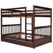 Bunk Bed With Ladders And 2 Storage Drawers - R&R Furniture Gallery (Fountain Valley, CA)