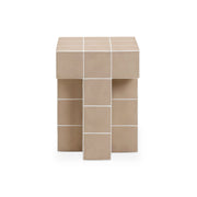 Alma - Tile Concrete Indoor/Outdoor Side Table - R&R Furniture Gallery (Fountain Valley, CA)
