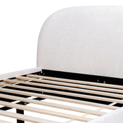Archie Puffy Grounded - Upholstered Platform Bed - R&R Furniture Gallery (Fountain Valley, CA)