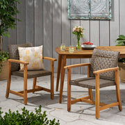 Hampton - Dining Chair (Set of 2) - Brown - R&R Furniture Gallery (Fountain Valley, CA)