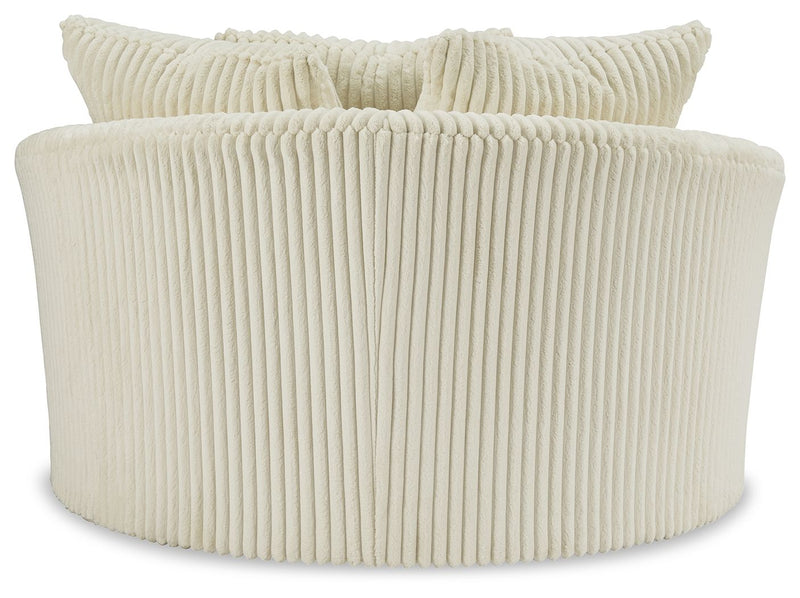 Lindyn - Oversized Swivel Accent Chair - R&R Furniture Gallery (Fountain Valley, CA)
