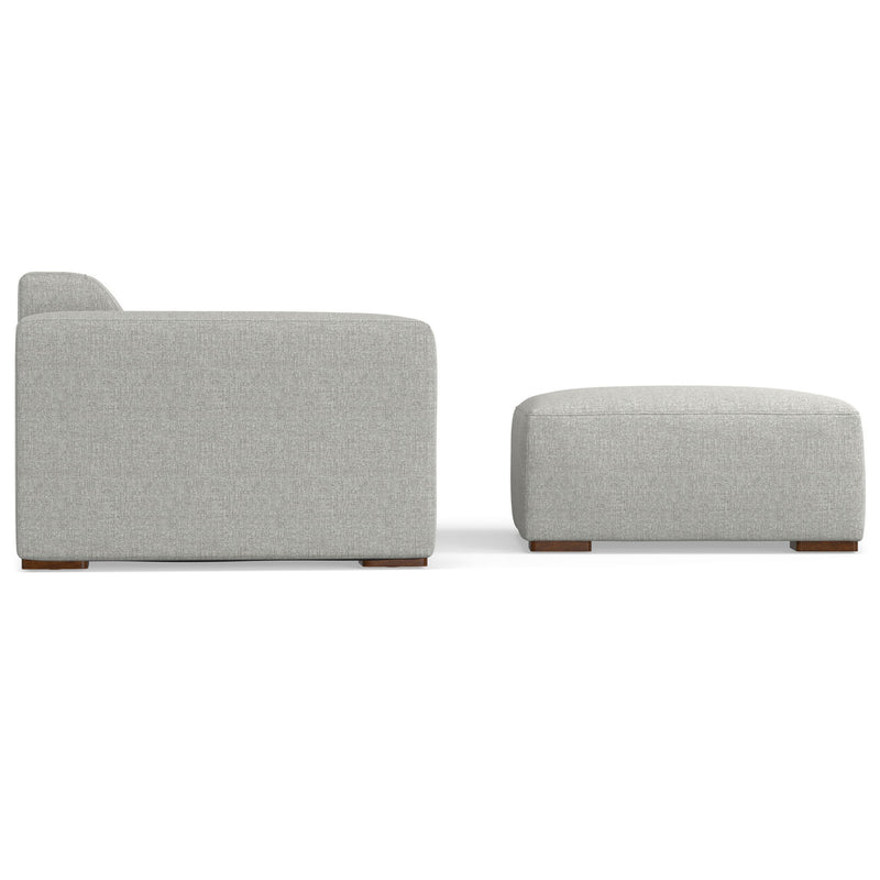 Rex - Handcrafted Sectional Sofa And Ottoman - R&R Furniture Gallery (Fountain Valley, CA)