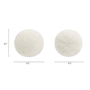 Luna - Round Sphere Accent Ball Throw Pillow - R&R Furniture Gallery (Fountain Valley, CA)