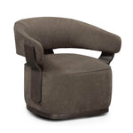 Madison - Linen Chenille Swivel Accent Chair - R&R Furniture Gallery (Fountain Valley, CA)