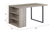 Patwin - Dining Table - Gray Oak & Black - R&R Furniture Gallery (Fountain Valley, CA)