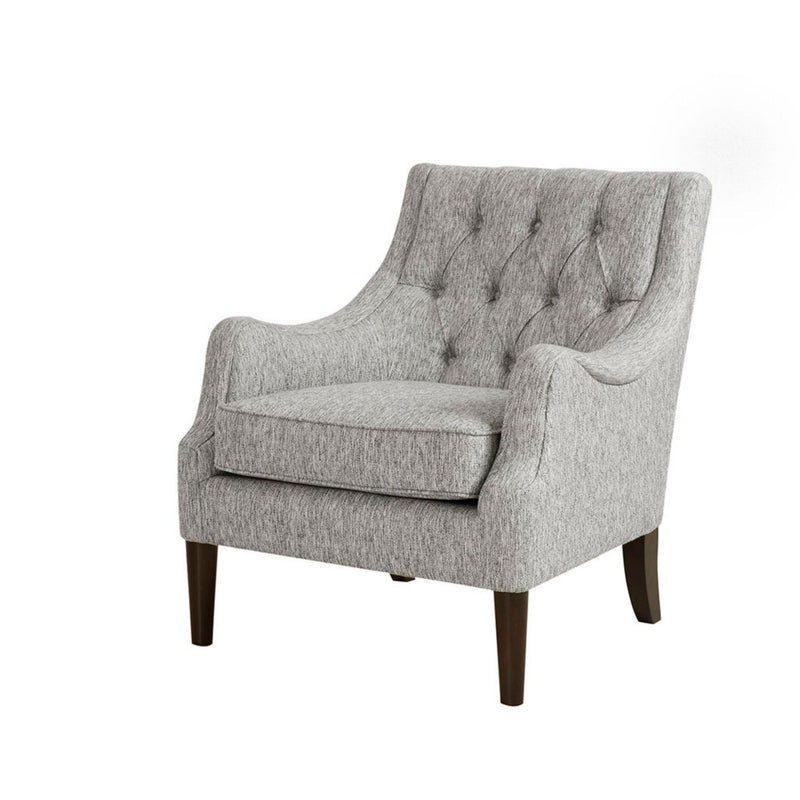 Button Tufted Accent Chair Vintage Style - R&R Furniture Gallery (Fountain Valley, CA)