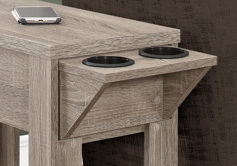 Accent Side Table, Storage, Lamp, Transitional Space-Saving Design - R&R Furniture Gallery (Fountain Valley, CA)