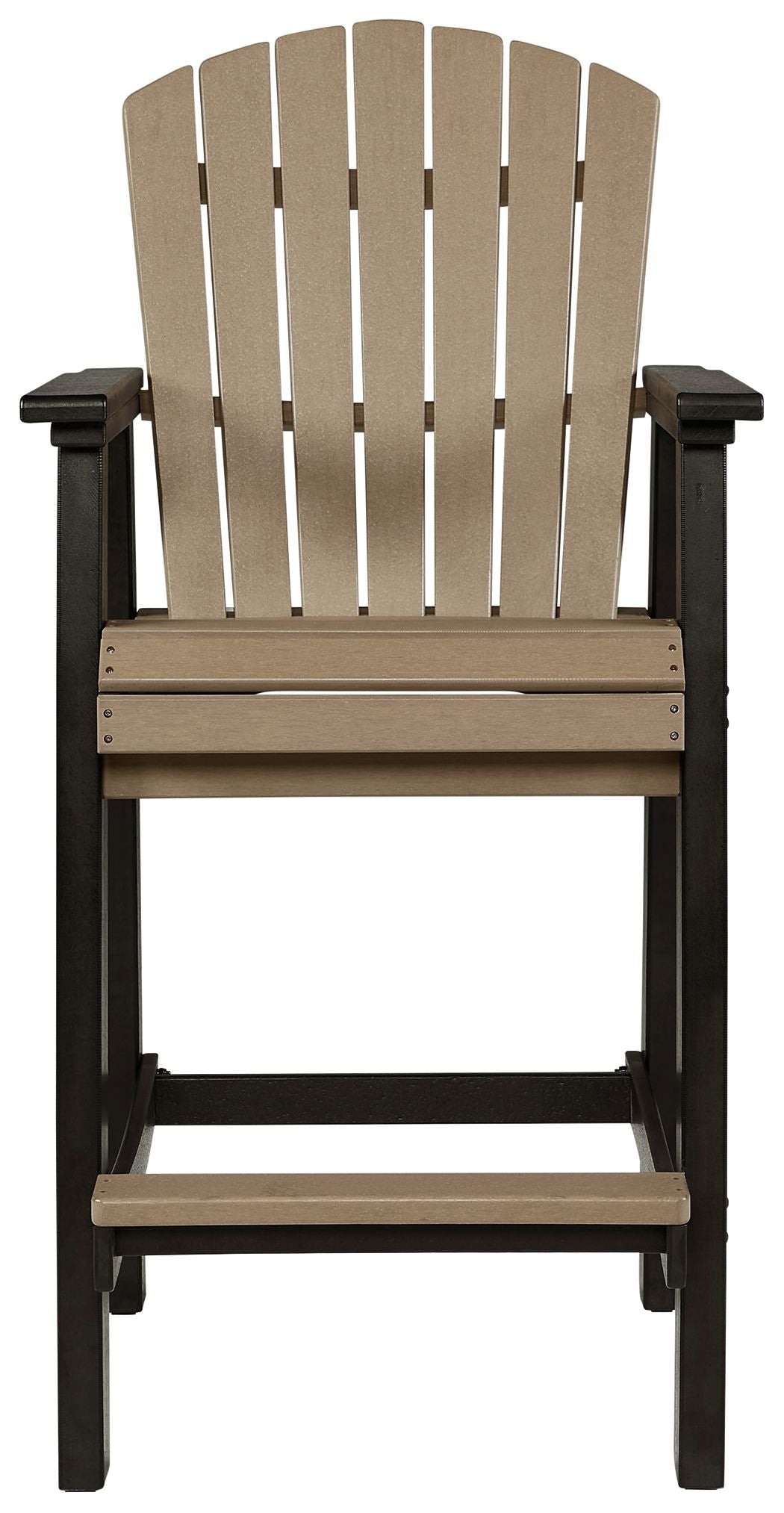 Fairen Trail - Tall Barstool (Set of 2) - Black / Driftwood - R&R Furniture Gallery (Fountain Valley, CA)