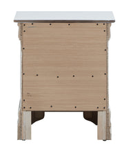 Decorative accent nightstand by Glory Furniture featuring a sleek wooden surface and modern design for stylish bedroom decor.