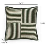 Kora - Cotton Jute Throw Pillow - R&R Furniture Gallery (Fountain Valley, CA)