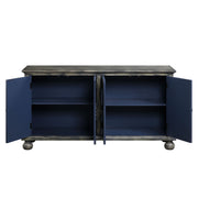 Pavan - Console Cabinet - Rustic Gray - R&R Furniture Gallery (Fountain Valley, CA)
