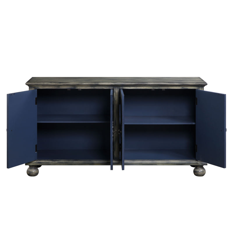 Pavan - Console Cabinet - Rustic Gray - R&R Furniture Gallery (Fountain Valley, CA)