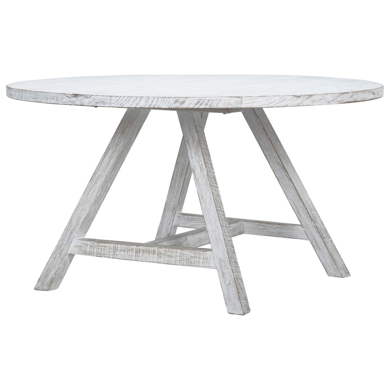 Agno - Dining Table - Whitewash With Water