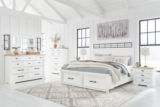 Ashbryn - Panel Storage Bedroom Set - R&R Furniture Gallery (Fountain Valley, CA)