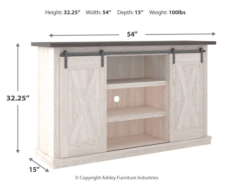 Dorrinson - TV Stand - R&R Furniture Gallery (Fountain Valley, CA)