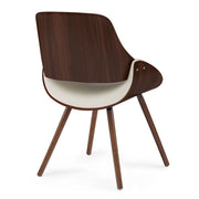 Malden - Bentwood Upholstered Dining Chair With Wood Back - R&R Furniture Gallery (Fountain Valley, CA)