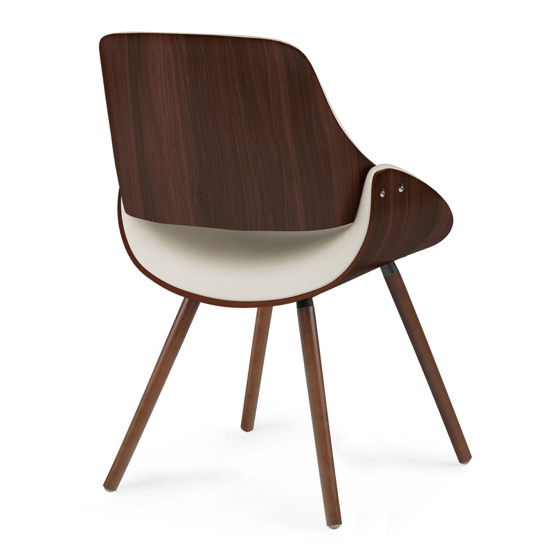 Malden - Bentwood Upholstered Dining Chair With Wood Back - R&R Furniture Gallery (Fountain Valley, CA)