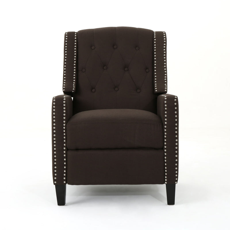 Classic Fabric Push Back Chair - R&R Furniture Gallery (Fountain Valley, CA)