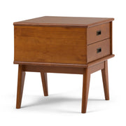 Draper - Handcrafted Mid Century End Table - R&R Furniture Gallery (Fountain Valley, CA)