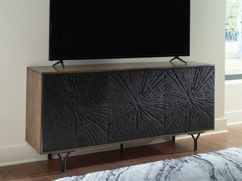 Lavinmont - Accent Cabinet - Multi Brown - R&R Furniture Gallery (Fountain Valley, CA)