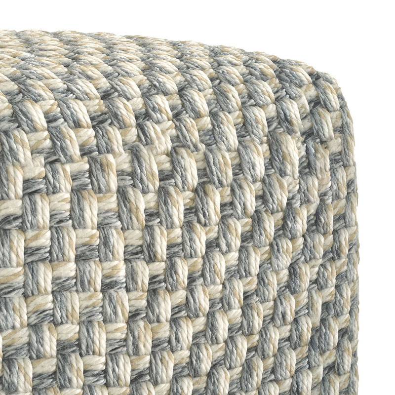 Beatrix - Square Pouf - Multicolor - R&R Furniture Gallery (Fountain Valley, CA)