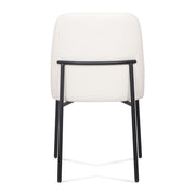 Pair of TOV Furniture Sydney dining chairs with sleek modern design, black finish, and comfortable upholstered seats.