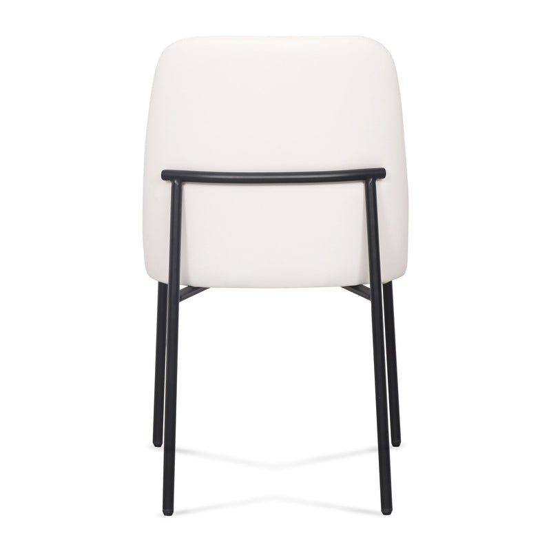 Pair of TOV Furniture Sydney dining chairs with sleek modern design, black finish, and comfortable upholstered seats.