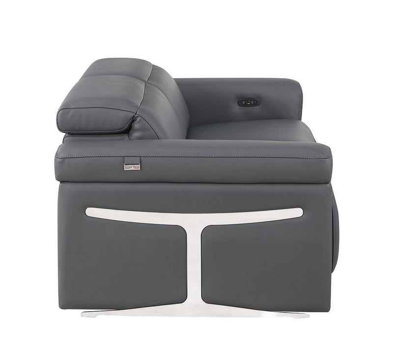 1126 - 5-Piece Modular Power Reclining Sofa And Loveseat Set In With 4 Power Recliners & Power Headrests