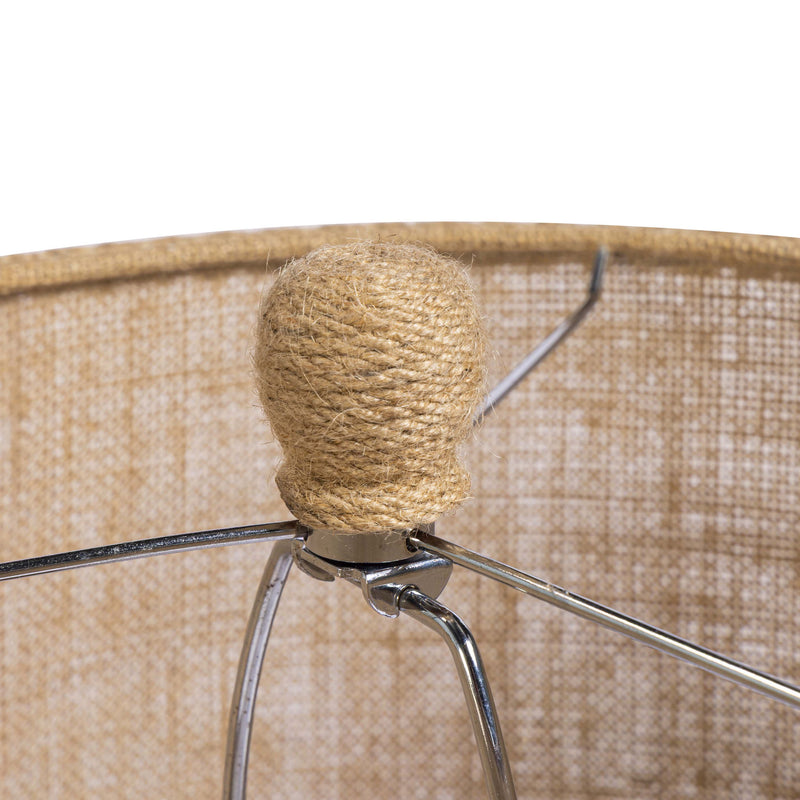 Baha - Bamboo Jute Table Lamp - Natural - R&R Furniture Gallery (Fountain Valley, CA)