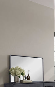 Rectangle Wood Mirror - Black - R&R Furniture Gallery (Fountain Valley, CA)
