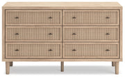 Cielden - Six Drawer Dresser - Two-Tone - R&R Furniture Gallery (Fountain Valley, CA)