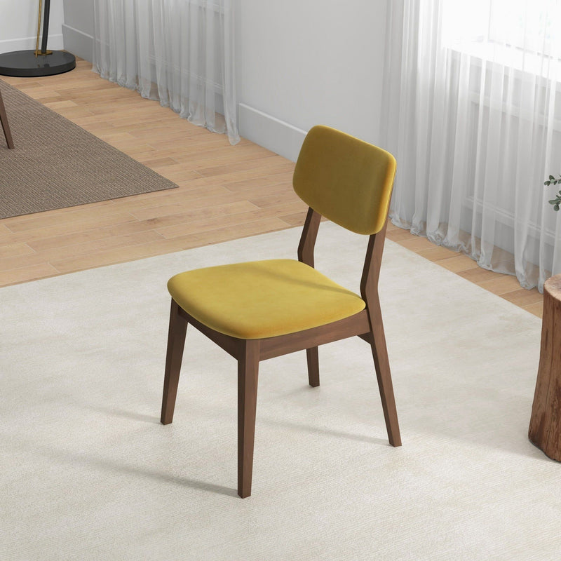 Carlos - Solid Back Side Chair (Set of 2) - R&R Furniture Gallery (Fountain Valley, CA)