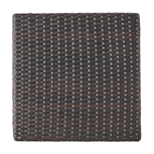 Luminant - Outdoor Side Table With Iron Frame - Brown - R&R Furniture Gallery (Fountain Valley, CA)