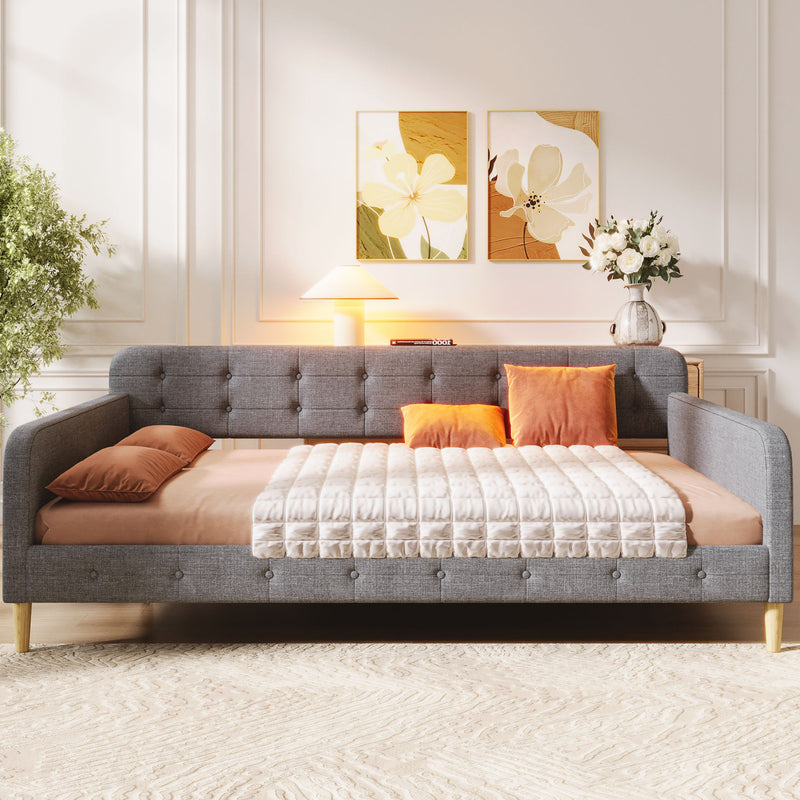 Upholstered Daybed - R&R Furniture Gallery (Fountain Valley, CA)