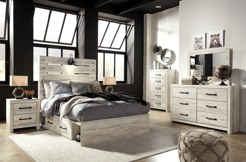 Signature Design by Ashley Cambeck youth bedroom set with 8-piece furniture including bed, dresser, and nightstand in a modern style.