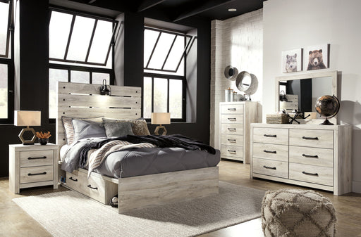 Signature Design by Ashley Cambeck youth bedroom set with 8-piece furniture including bed, dresser, and nightstand in a modern style.