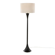 Lumi Source Lenuxe contemporary floor lamp with sleek design and adjustable arm in a modern living space.